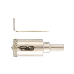 Matrix Сверло алмазное по керамограниту, 28 х 67 мм, трехгранный хвостовик 726283