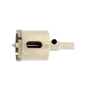 Сибртех Сверло по керамической плитке и стеклу, 30 х 55 мм, шестигранный хвостовик, с центрующим сверлом 72716