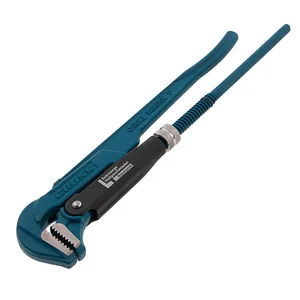 Gross Ключ трубный рычажный 1, №1, цельнокованый, CrV, тип "L" 15601