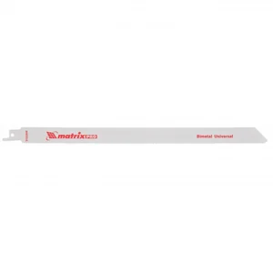 Matrix Полотна универсальные для сабельной пилы S1222VF, 275/1.8-2.5 мм, Bimetal, 2 шт, Pro 782003