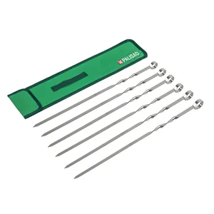 Palisad Шампуры с чехлом 45 см, 6 шт, Camping 69573