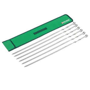 Palisad Шампуры с чехлом 60 см, 6 шт, Camping 69577