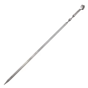 Palisad Шампур плоский, 600 х 12 х 2 мм, нержавеющая сталь, Camping 69656