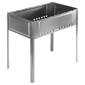 Palisad Мангал с ребрами жесткости 500 х 300 х 500 мм, Россия Camping 69547