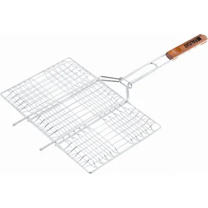 Palisad Решетка гриль 340 х 220 мм, хромированная Camping ﻿69557