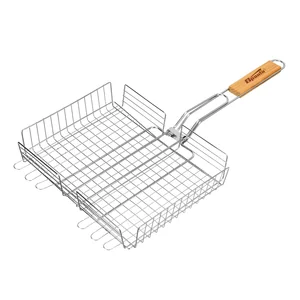 Sparta Решетка-гриль 240 х 310 х 55 мм, объемная хромированная ﻿69553