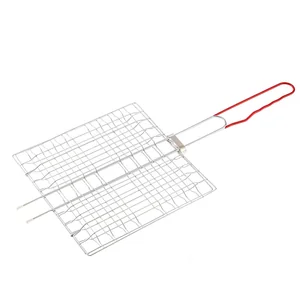 Sparta Решетка-гриль 230 x 230 мм, хромированная, PVC рукоятка ﻿69635