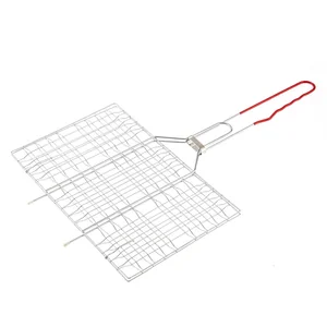 Sparta Решетка-гриль 220 x 340 мм, хромированная, PVC рукоятка ﻿69636