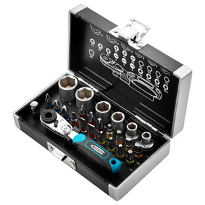 Gross Набор бит и головок торцевых 1/4 26 предметов 11361