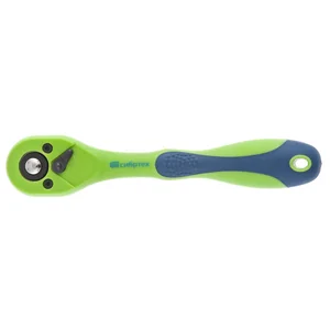 Сибртех Ключ-трещотка, двухкомпонентная рукоятка, 1/4 14007