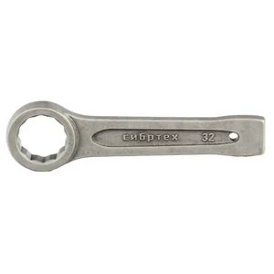 Сибртех Ключ кольцевой ударный, 32 мм 14274