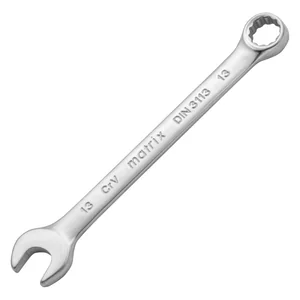 Matrix Ключ комбинированный, 13 мм, CrV, матовый хром 15109
