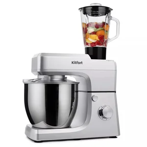 KITFORT Миксер с чашей КТ-1339-1 серебристый