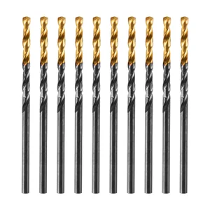 Denzel Сверло по металлу, 2,5 мм, HSS-Tin, Golden Tip, 10 шт. 717204