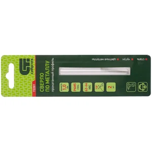 Сибртех Сверло по металлу, 1 мм, Р6М5.2 шт 72201