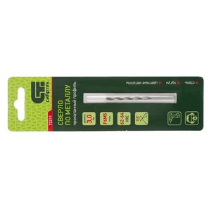 Сибртех Сверло по металлу, 3 мм, Р6М5 72211