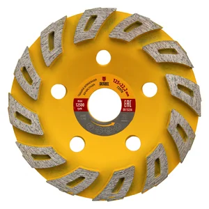 Denzel Чашка алмазная зачистная, 125 мм, Турбо 72970