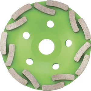 Сибртех Чашка алмазная зачистная 125 мм, двухрядная 72955