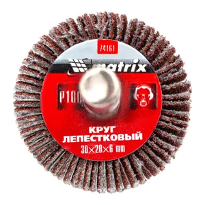 Matrix Круг лепестковый для дрели, 30 х 20 х 6 мм, P 100 74161