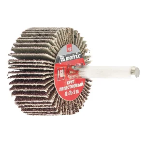 Matrix Круг лепестковый для дрели, 40 х 20 х 6 мм, P 120 74169