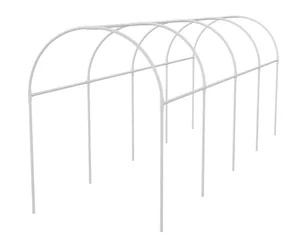 Palisad Каркас парника пластиковый 300 х 110 х 120 см, дуга D 20 мм, белый 63901