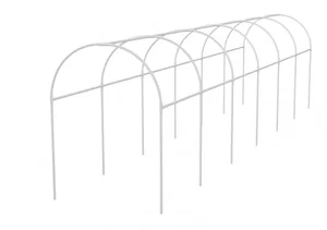 Palisad Каркас парника пластиковый 500 х 110 х 120 см, дуга D 20 мм, белый 63902