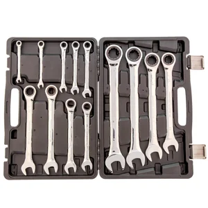 Matrix Набор ключей комбинированных, трещоточных 13 шт. 14797