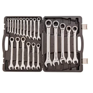 Matrix Набор ключей комбинированных, трещоточных 22 шт. 14799