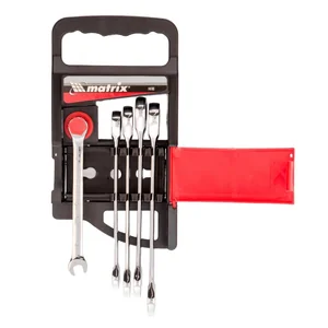 Matrix Набор ключей комбинированных, трещоточных 5 шт. 14793