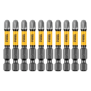 Denzel Бита IMPACT, PZ3x50 мм, лазерная обработка шлица, сталь S2, 10 шт., Е 6,3 11693