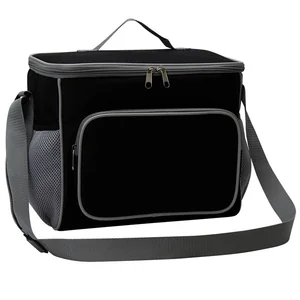 Mallony Термосумка PC2208, 15л, р-р: 30x20x25см, цвет: чёрный. 104570-SK