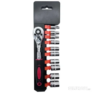 Park Ключ-трещотка 1/4 + торцевые головки. 105063-SK