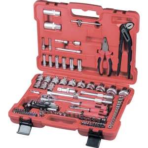 Matrix Набор слесарно-монтажный с квадратами 1/4, 1/2 и 5/16", 117 предметов ProFI13587