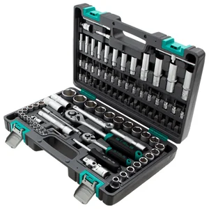 Stels Набор инструментов, 1/2, 1/4, CrV, пластиковый кейс 94 предмета 14106