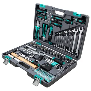 Stels Набор инструментов, 1/2, 1/4, CrV, пластиковый кейс 98 предметов 14111