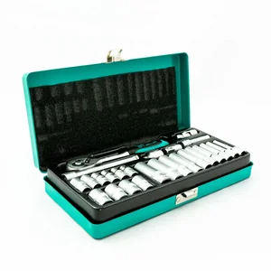 Stels Набор торцевых головок с трещоткой, 1/2" и 1/4", 68 предметов 13576