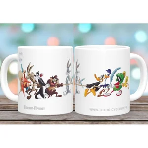 DELTA Кружка фарфор 350 мл Луни Тюнз с2021-05