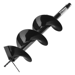 Denzel Шнек для грунта E-200, диаметр 200 мм, длина 800 мм,соединение 20 мм, несъемный нож 56024