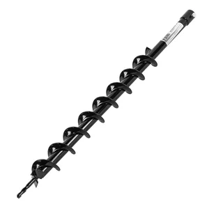 Denzel Шнек для грунта E-60, диаметр 60 мм, длина 800 мм,соединение 20 мм, несъемный нож 56020