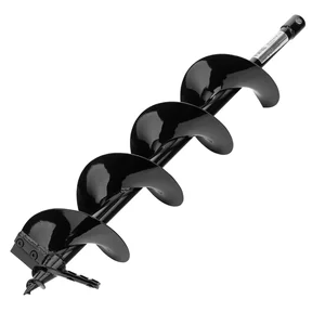 Denzel Шнек для грунта ER-150, диаметр 150 мм, длина 800 мм,соединение 20 мм, съемный нож 56007