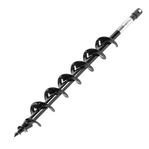 Denzel Шнек для грунта ER-80, диаметр 80 мм, длина 800 мм,соединение 20 мм, съемный нож 56005