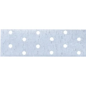 Сибртех Лента перфорированная монтажная, 2 мм, LM 4 см х 10 м, отверстие 4.5-5 мм, цинк Россия 46546