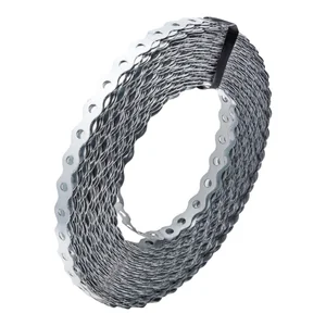 Сибртех Лента перфорированная вентиляционная, "волна", 0.55 мм, LP VLN 1.2 см х 25 м, цинк Россия 46552