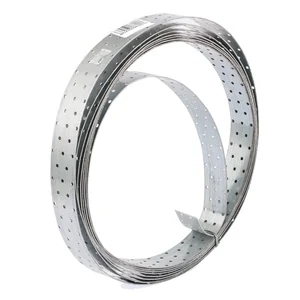 Сибртех Лента перфорированная монтажная, 2 мм, LM 5см х 10 м, отвер. 4.5-5 мм, цинк Россия 46583