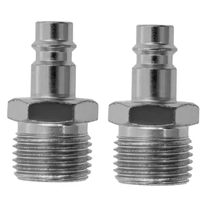 Stels Ниппель универсальный быстросъемный ("папа"), внешняя резьба 1/2, 2 шт, 57067