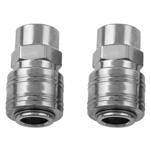 Stels Муфта универсальная быстросъемная ("мама"), 1/4, внутренняя резьба, 2 шт, 57050