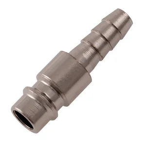 Stels Ниппель универсальный быстросъемный ("папа") со штуцером "елка" под шланг 8 мм, 2 шт. 57061