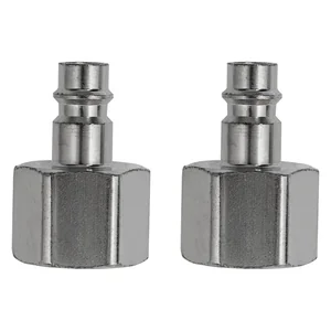 Stels Ниппель универсальный быстросъемный ("папа"), внутренняя резьба 1/2, 2 шт, 57068