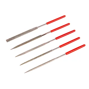 Matrix Набор надфилей алмазных, 140 х 70 х 3 мм, 5 шт 15833