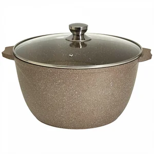 МЕЧТА Кастрюля 10 л АП Гранит brown 410806